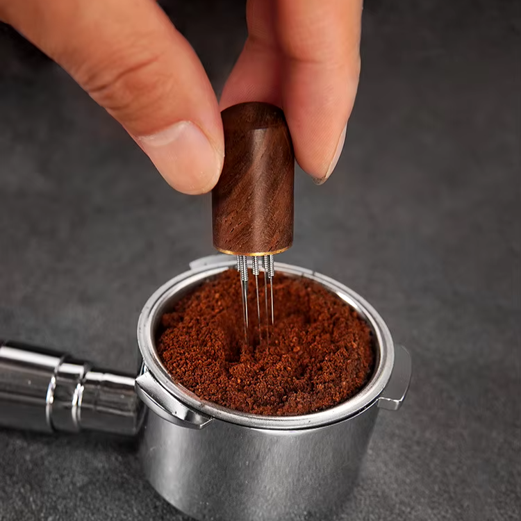 Stainless Steel Coffee Powder Tamper Stirrer & Distributor