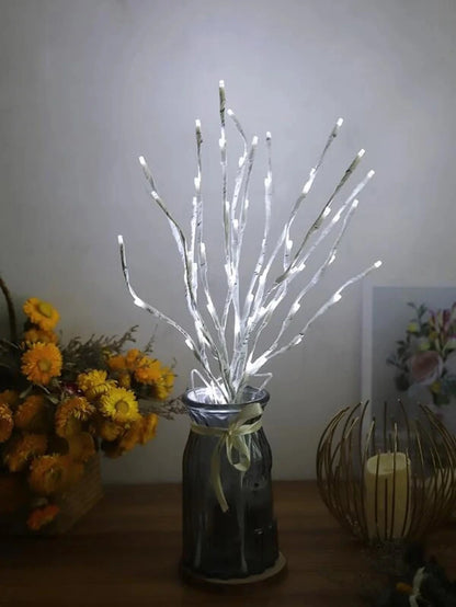 White Birch Branch LED Twig Lights