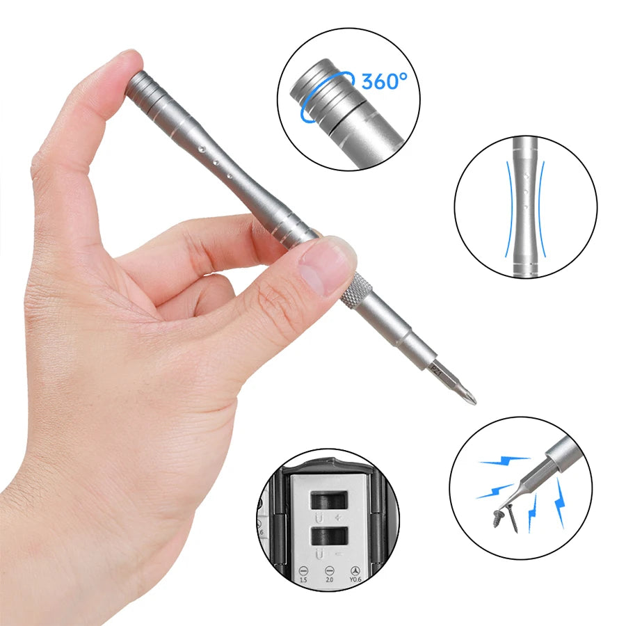 128-in-1 Mini Magnetic Precision Screwdriver Set