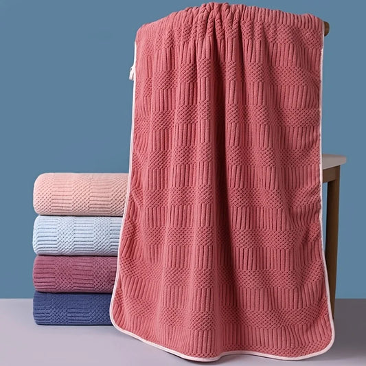 Striped Velvet Hand Towel