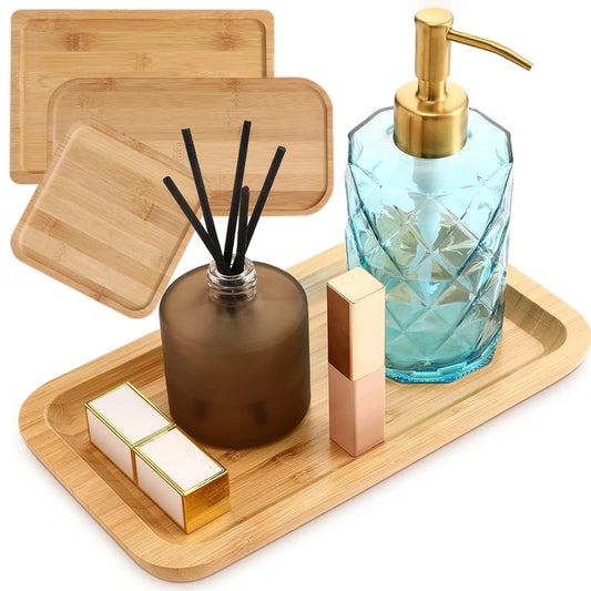 Bathroom Bamboo Vanity Tray