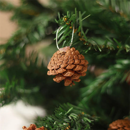 6pcs Artificial Pine Cones