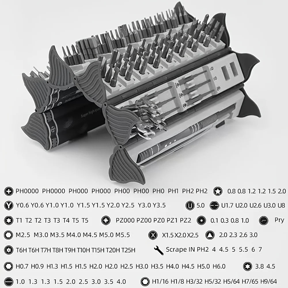 128-in-1 Mini Magnetic Precision Screwdriver Set