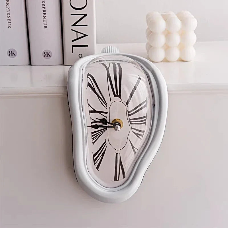 Novel Surreal Melting Wall Clock