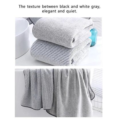 Thickened Bamboo Fiber Bath Towel