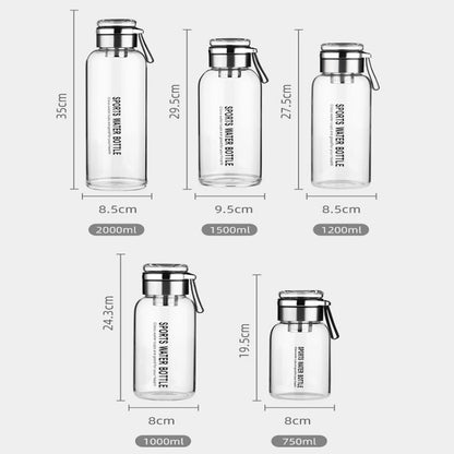 Leakproof Portable Glass Bottle