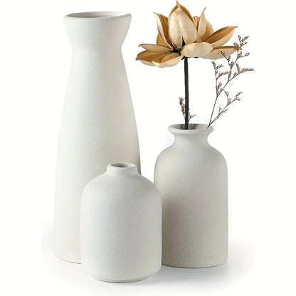 Set of 3 Ceramic Vase