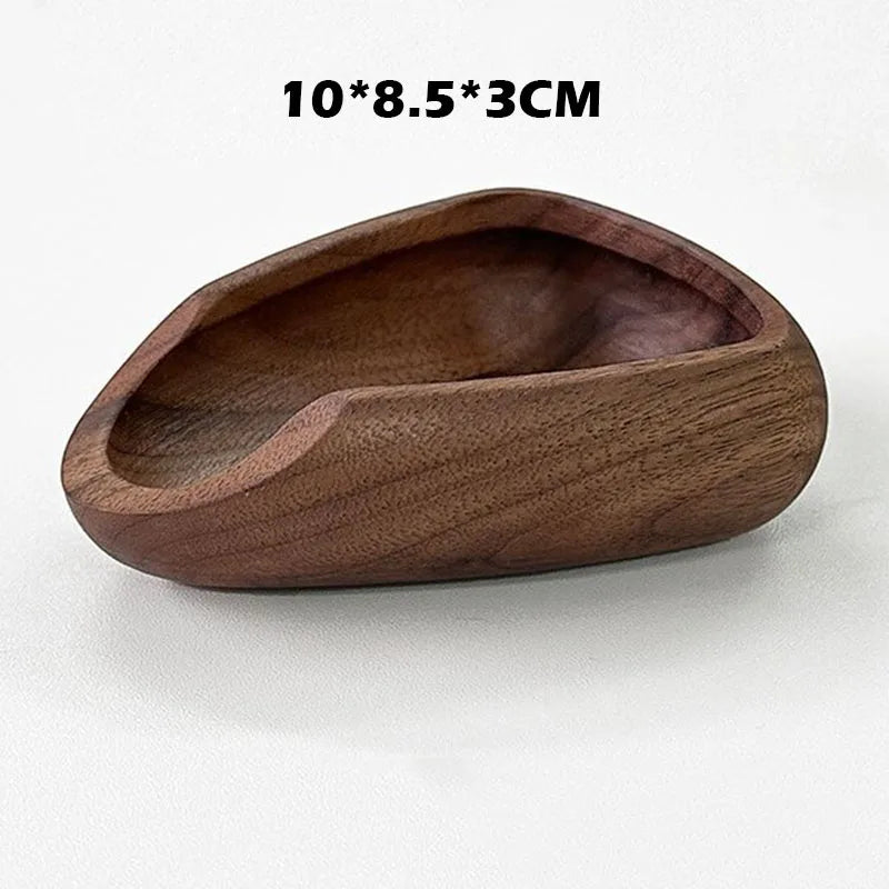 Solid Walnut Coffee Bean Dosing Tray