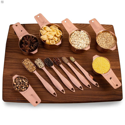 13-Piece Stainless Steel Measuring Spoon and Cup Set