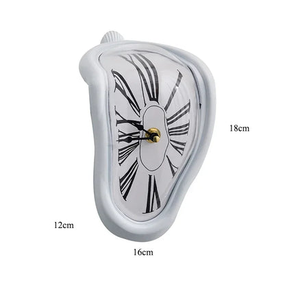 Novel Surreal Melting Wall Clock