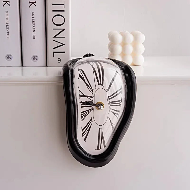 Novel Surreal Melting Wall Clock