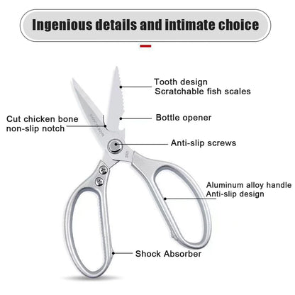 Stainless Steel Multi-Function Kitchen Scissors