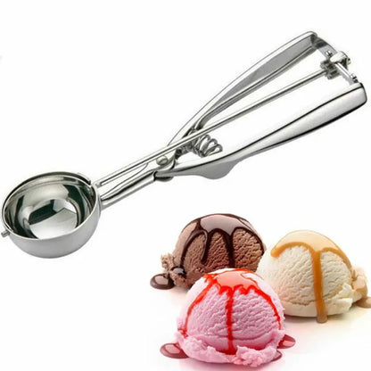 Multi-Style Stainless Steel Ice Cream Scoop & Ball Digger